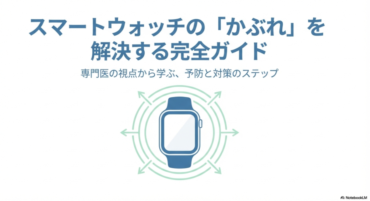 スマート ウォッチ 手首 かぶれ 防止ガイド