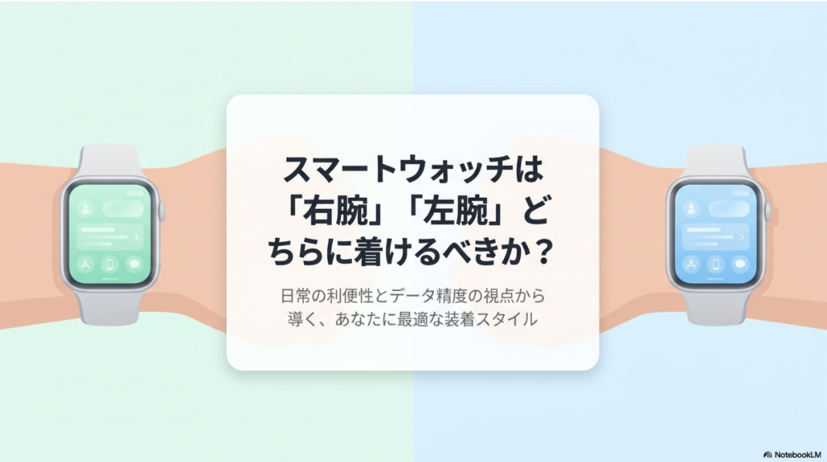 スマート ウォッチ どっち の 腕