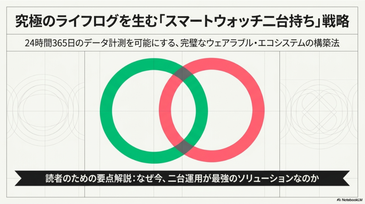 スマート ウォッチ 二 台 持ち